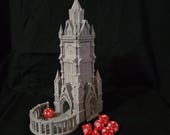 Cathedral of Fate Dice Tower | 3D Printed | Gaming Accessory | Fantasy 3D Tabletop
