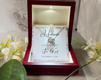 Personalized Bridesmaid Gift for Bridesmaid, Bridesmaid Necklace  Proposal Gift Bridesmaid Jewelry Bridesmaid Gift Set Bridal Party Jewelry