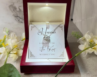 Personalized Bridesmaid Gift for Bridesmaid, Bridesmaid Necklace  Proposal Gift Bridesmaid Jewelry Bridesmaid Gift Set Bridal Party Jewelry