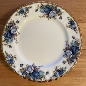 Royal Albert Midnight Roses Side Plate