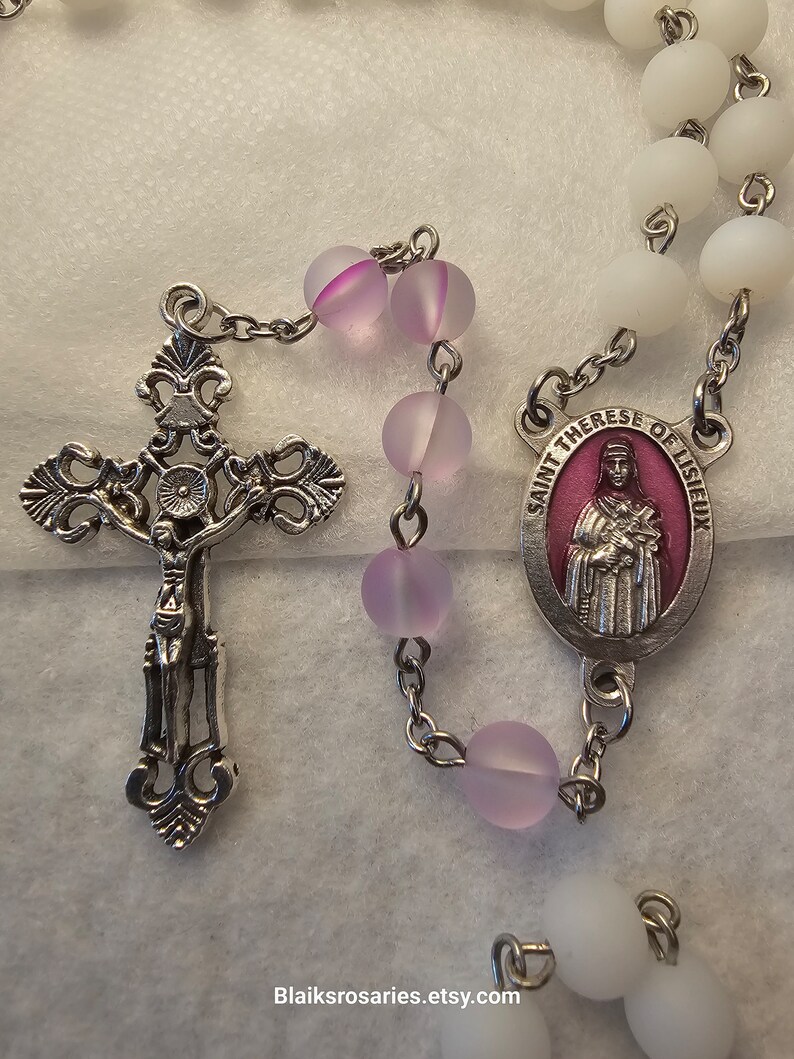 St. Therese De Lisieux GEN2 Premium Regular Devotion Rosary - Etsy