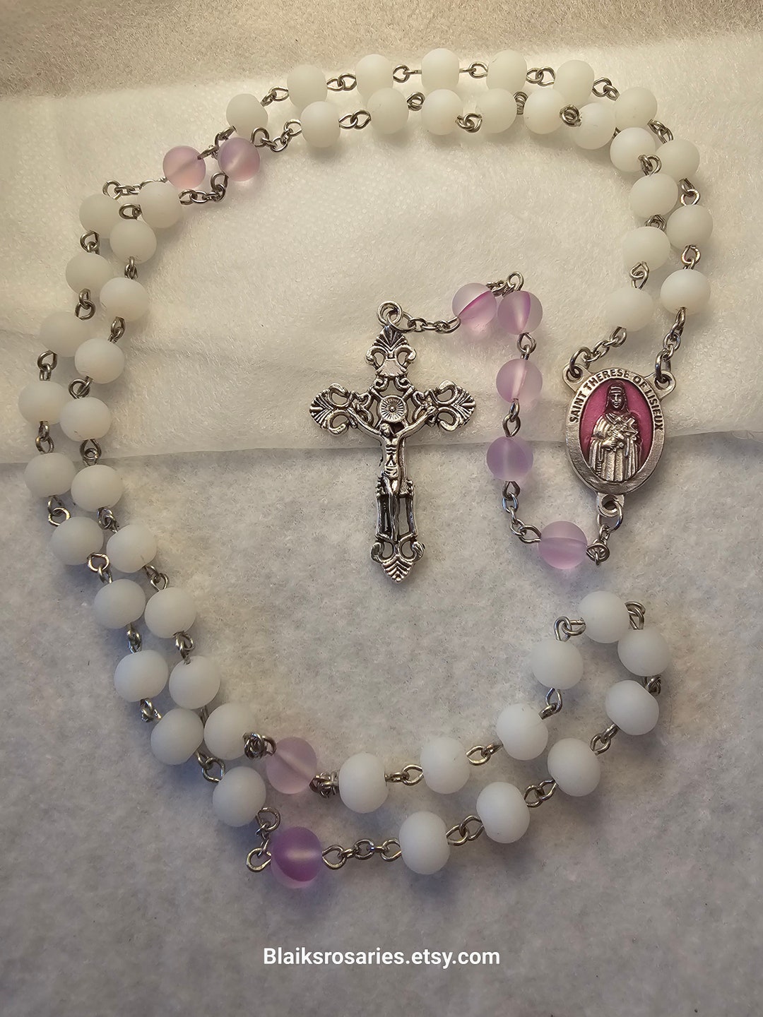 St. Therese De Lisieux GEN2 Premium Regular Devotion Rosary - Etsy