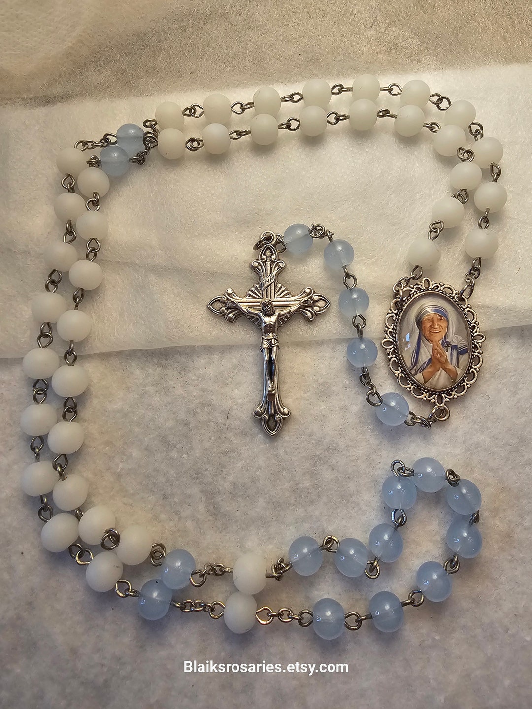 Mother Theresa of Calcutta GEN2 Legendary Regular Devotion Rosary - Etsy