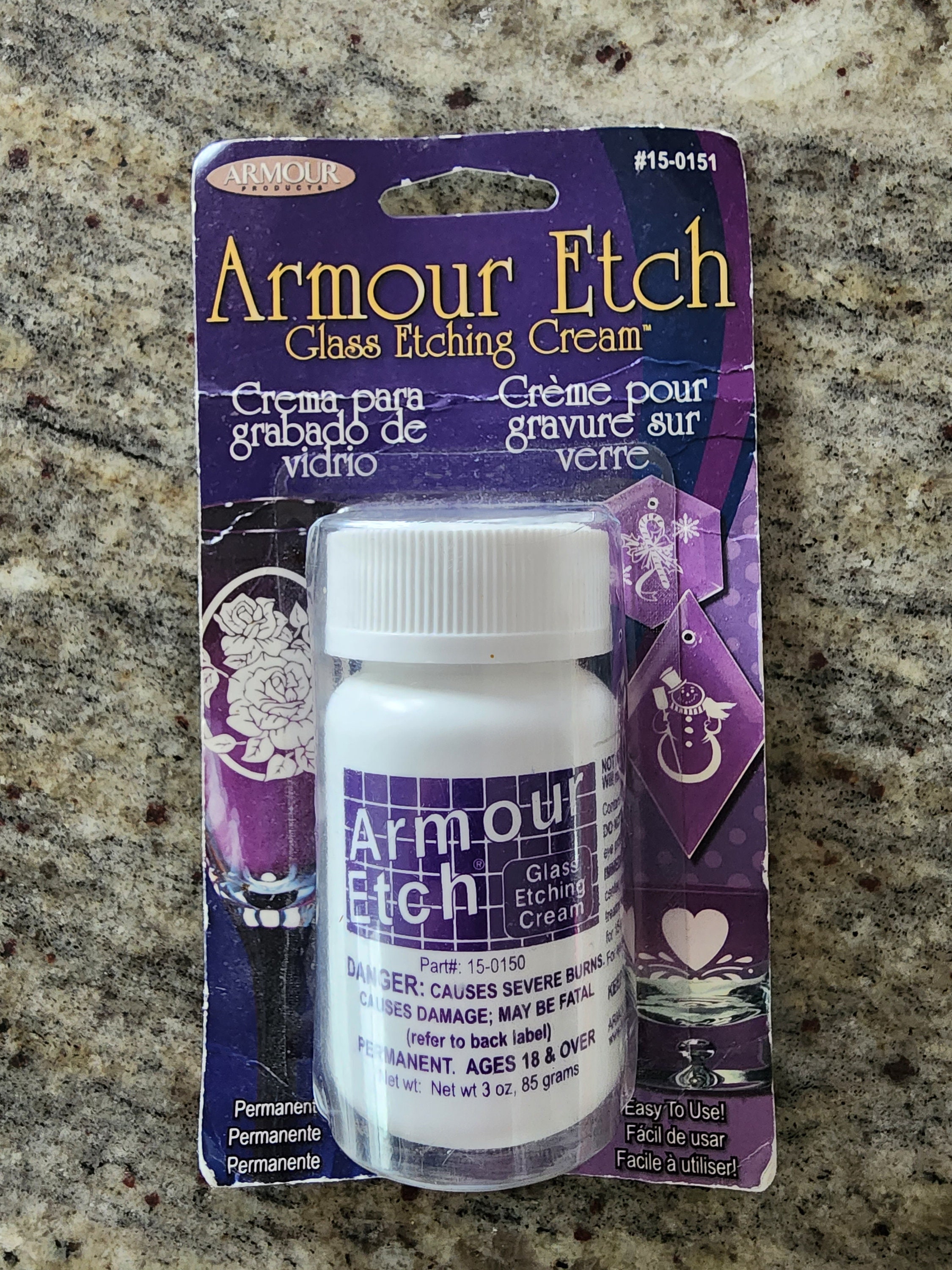 Armour Etch Glass Etching Cream 