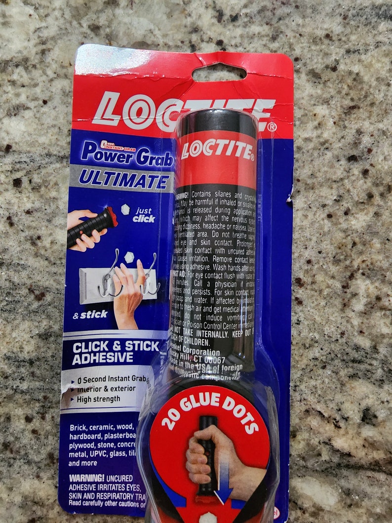 LOCTITE Grab Ultimate Click and Stick Adhesive Etsy