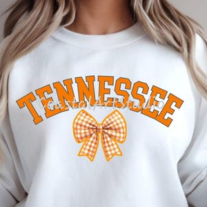 Tennessee Vols PNG coquette ut vols diseño de sublimación naranja blanco juego universitario descarga digital