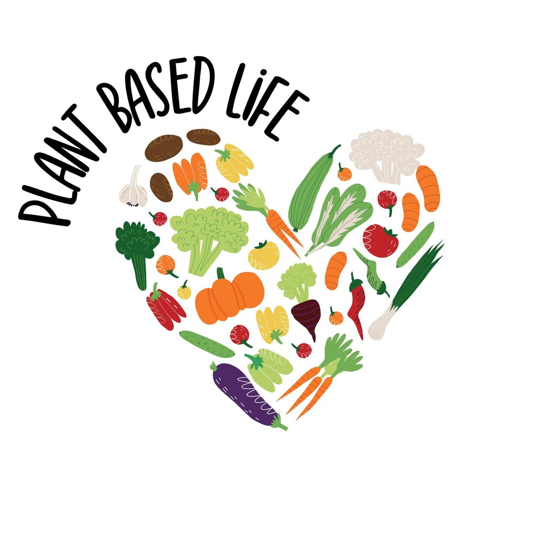 Vegan PNG Plant Based Life Digital Download Powered by Plants ...