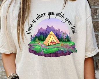 Camping PNG outdoor adventure sublimation design hiking nature png for tshirts tumblers etc campfire tent graphic camp clipart
