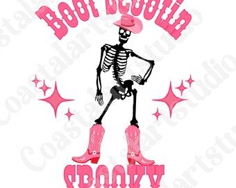 Cowgirl skeleton PNG Halloween sublimation design pink cowgirl spooky PNG western Halloween PNG dancing skeleton clipart