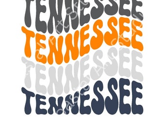 Tennessee Vols PNG Retro Tennessee digitaler Download Sublimationsdatei tn Volontäre Sport College Football png