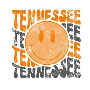 Tennessee Vols PNG Retro Wavy Text Tennessee Volunteers sublimation design ut vols distressed graphic for tshirts tumblers tote bags etc