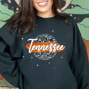 Tennessee Vols Disco Ball PNG ut Vols png graphic sublimation design Tennessee volunteers PNG college sports png