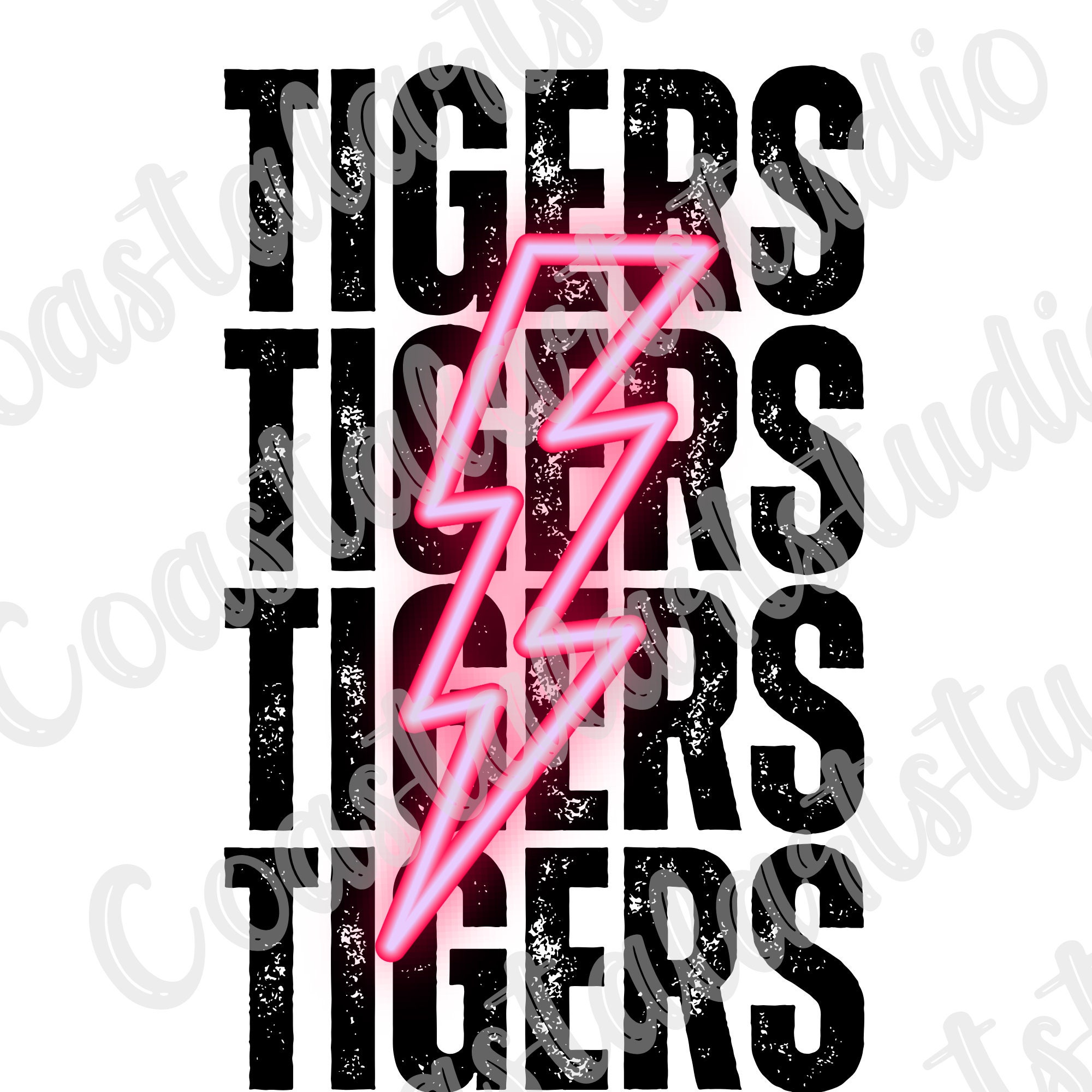 The Toy Tiger - Louisville, KY (Neon Sign) Sticker for Sale by dcollin4444