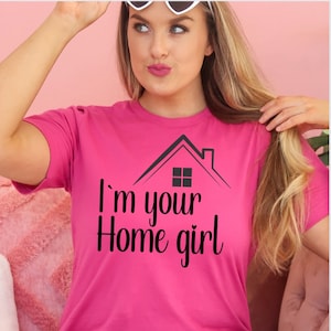 Realtor PNG SVG im your home girl cute real estate design sublimation graphic cut file