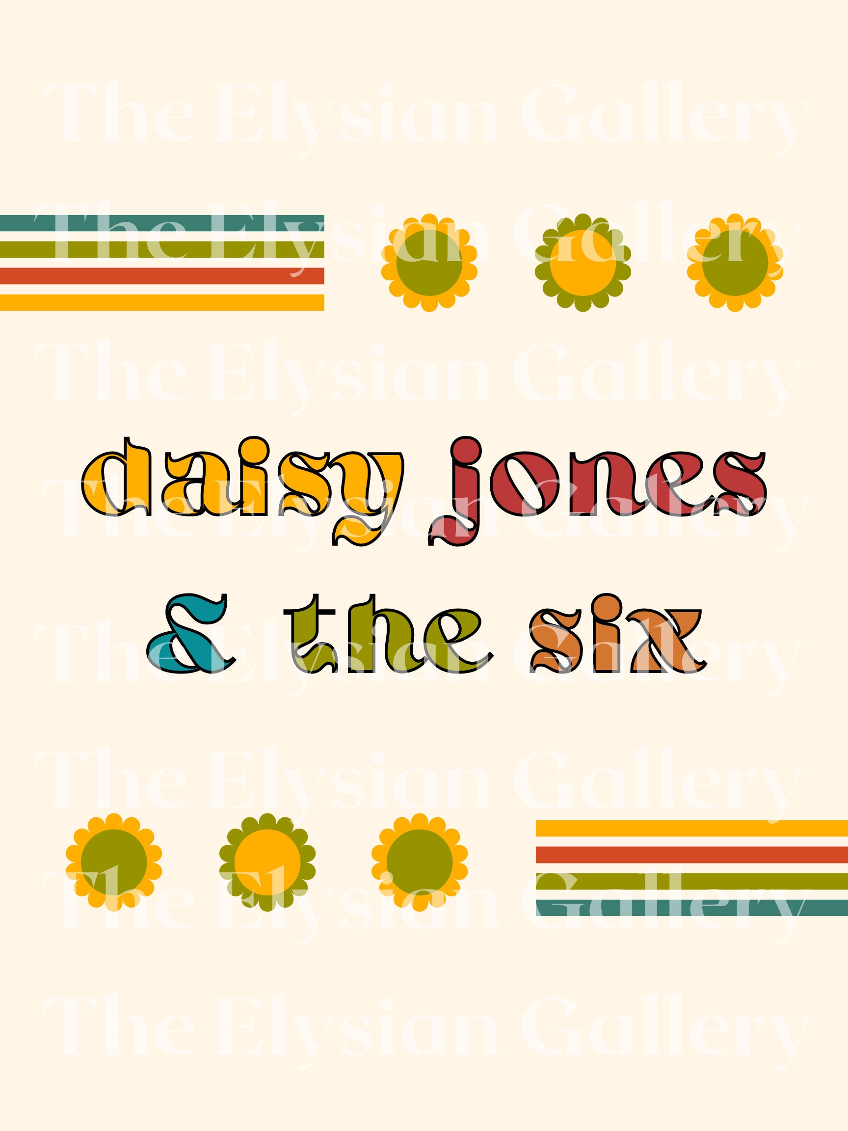 Daisy Jones And The Six Poster, 2023 Poster