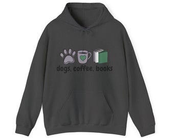 Perros, café, libros