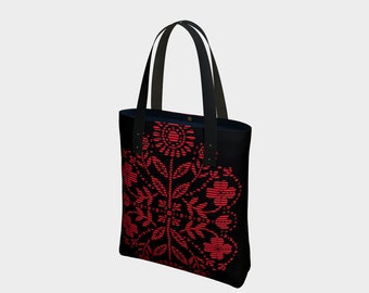 Ornamental Folks Folk Art Urban Bag