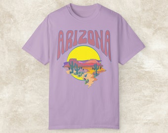 Arizona Vintage Style Tshirt, Travel, Oversized, Baggy