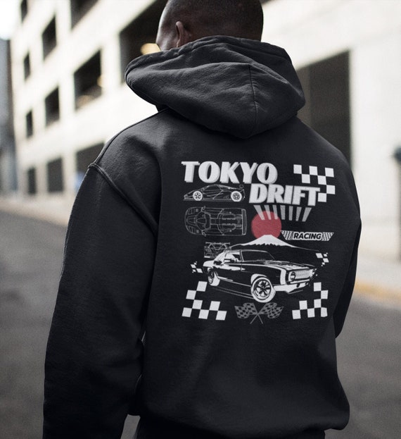 DRIFT JAPAN Rising Sun | Men's Premium Hoodie