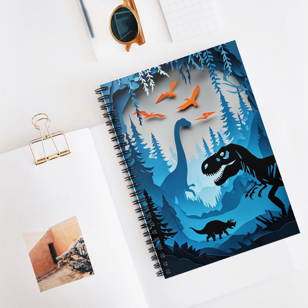 Dinosaur Adventure Spiral Notebook Ruled Line Perfect For Kids dinosaur-adventure-spiral-notebook-ruled-line-perfect-for-kids