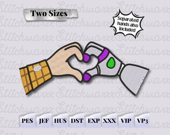 Woody and Buzz Embroidery Design, Toy Storyy Embroidery Design, File in PES, DST, JEF, etc., Embroidery Machine Design
