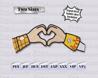 Woody and Jessie Embroidery Design, Toy Story Embroidery Design, File in PES, DST, JEF, etc., Embroidery Machine Designs