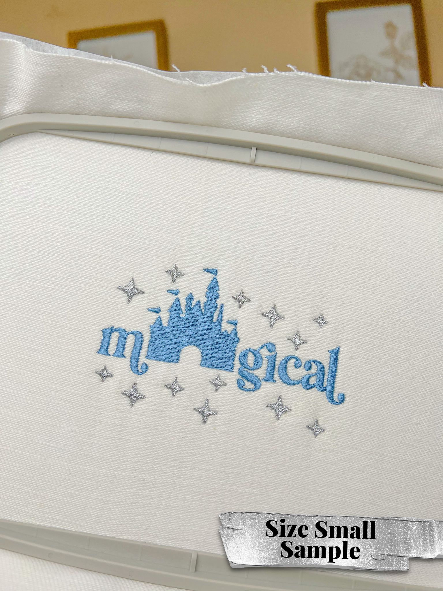 Magical Disneyy Castle Embroidery File Trendy Embroidery Etsy
