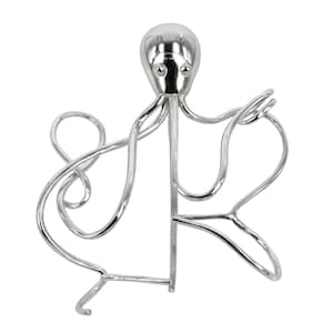Freeform Octopus Pendant Setting with Freeform Prongs Mounting including Bail in Sterling Silver 50x60mm | MTP1141
