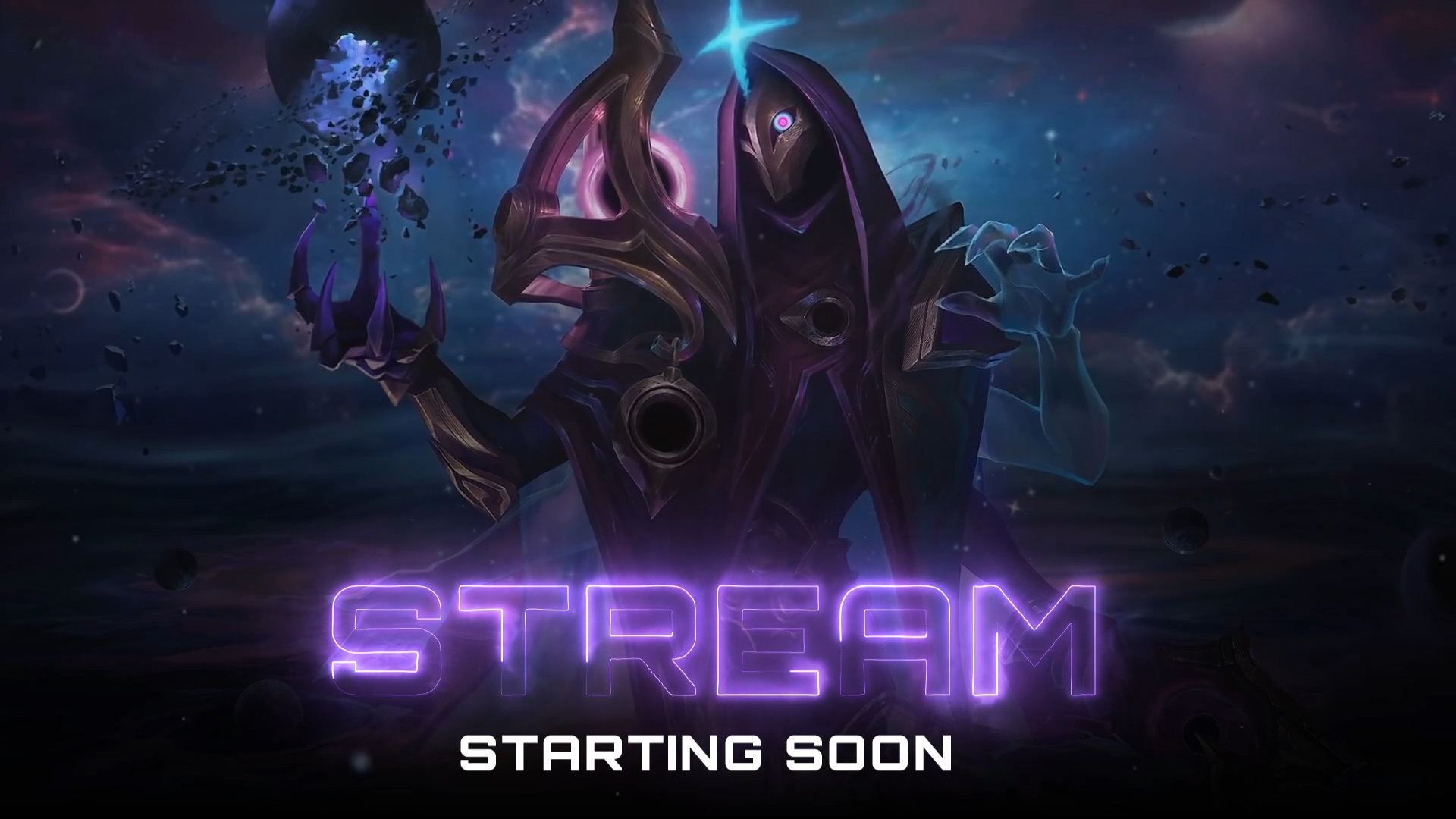 Dunkle kosmische Jhin-Pack-Overlays
