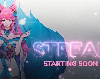 Pack-Overlays Ahri Spirit Blossom / Ahri spirituelle Blume