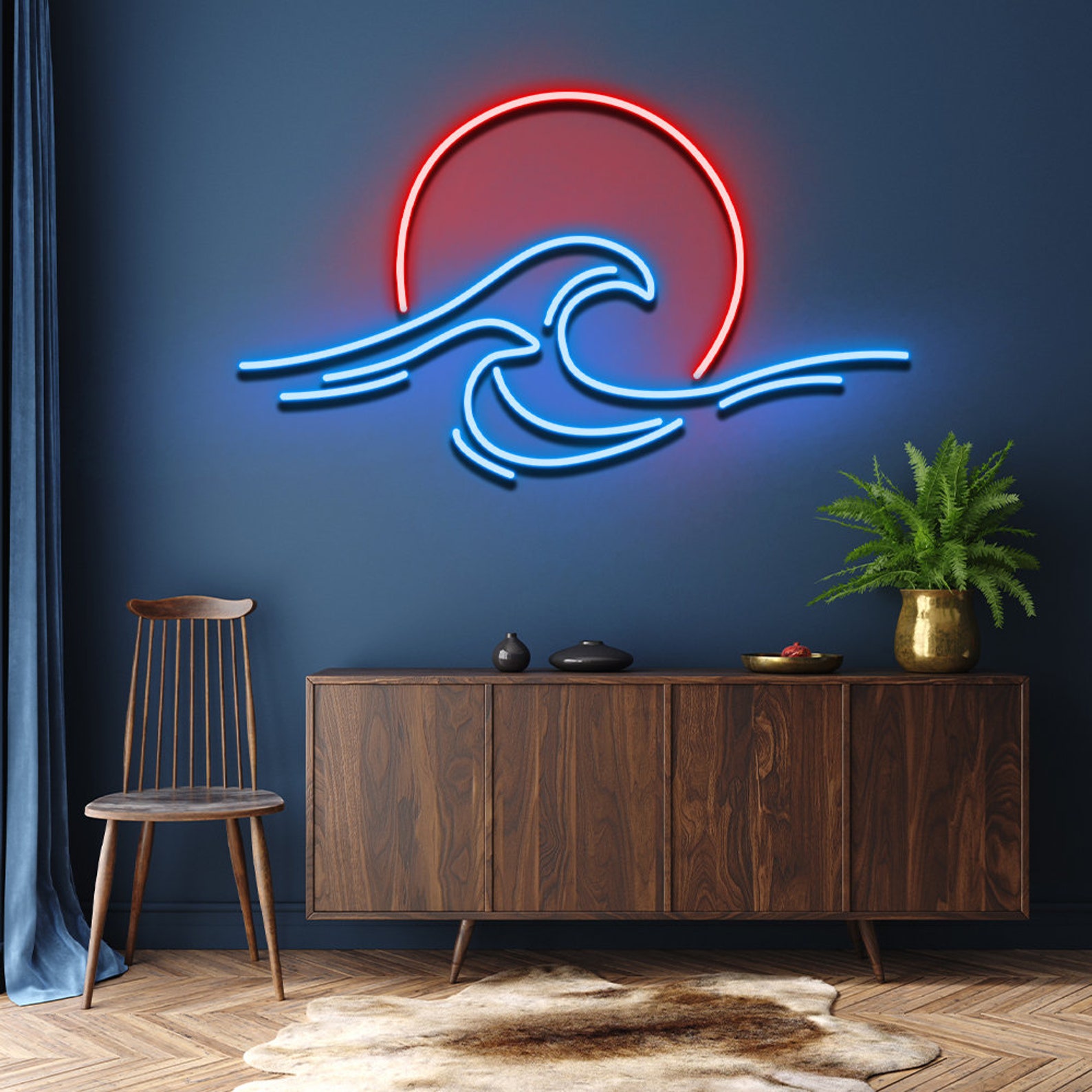 Sunset Neon Sign Sunrise Neon Light Sunset Led Sign Sunset - Etsy