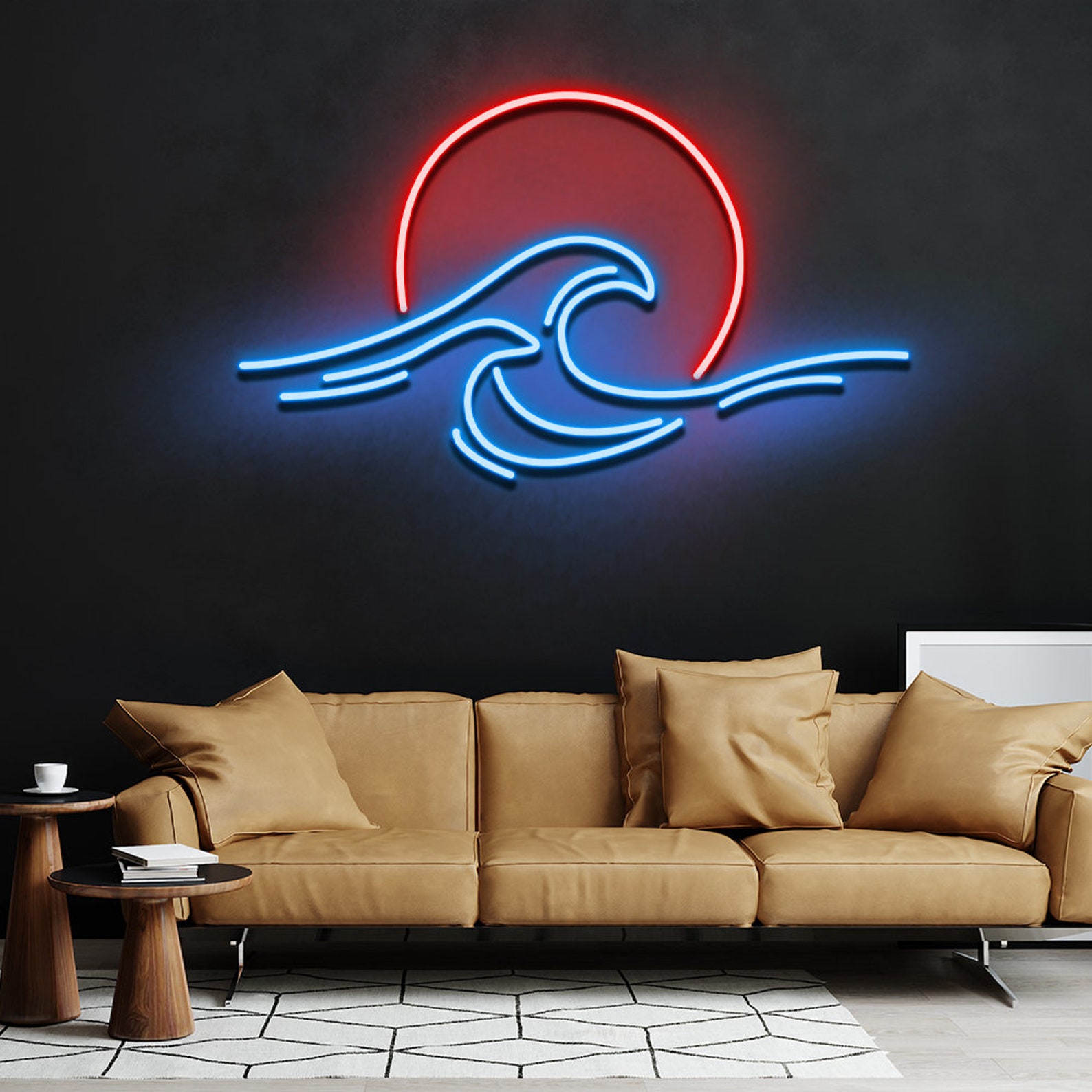 Sunset Neon Sign Sunrise Neon Light Sunset Led Sign Sunset - Etsy