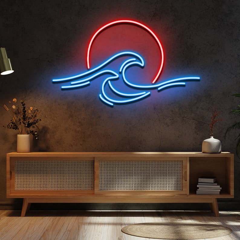 Sunset Neon Sign Sunrise Neon Light Sunset Led Sign Sunset - Etsy