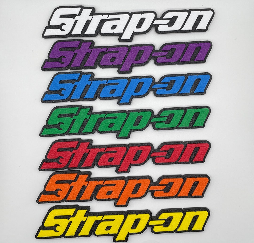Strapon Tool Box Badge Etsy