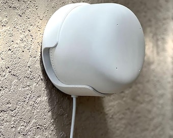 Väggfäste kompatibelt med Google Nest Wifi-punkt, sladdförvaring, hållare för mesh-system
