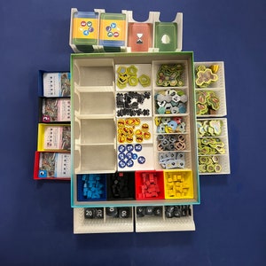 Ark Nova-inzetstuk voor bordspelorganizer, in-game accessoire, geavanceerd spelerscomfort, georganiseerde game-ervaring