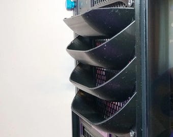 PC Fan Deflector for 120mm and 140mm, Airflow Duct, Computer Cooling Accessory