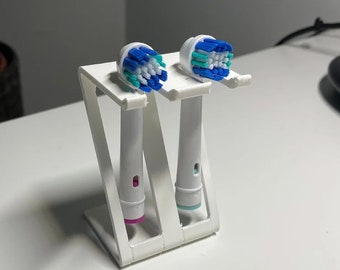 Porte-tête de brosse à dents, compatible avec les têtes de brosse à dents Oral-B, support simple à quadruple, organiseur de brosse à dents électrique, support et support