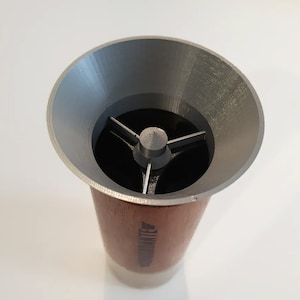 Commandante C40 MKIII Funnel, Coffee Grinder Accessory, Bean-Drop Enlarger, Mess-Free Grinding, Espresso Station Upgrade