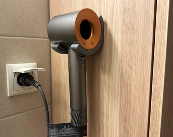 Dyson Supersonic Haartrockner-Wandhalter, Badezimmer-Organizer, wandmontierter Haartrockner-Aufhänger, perfektes Geschenk für Sie