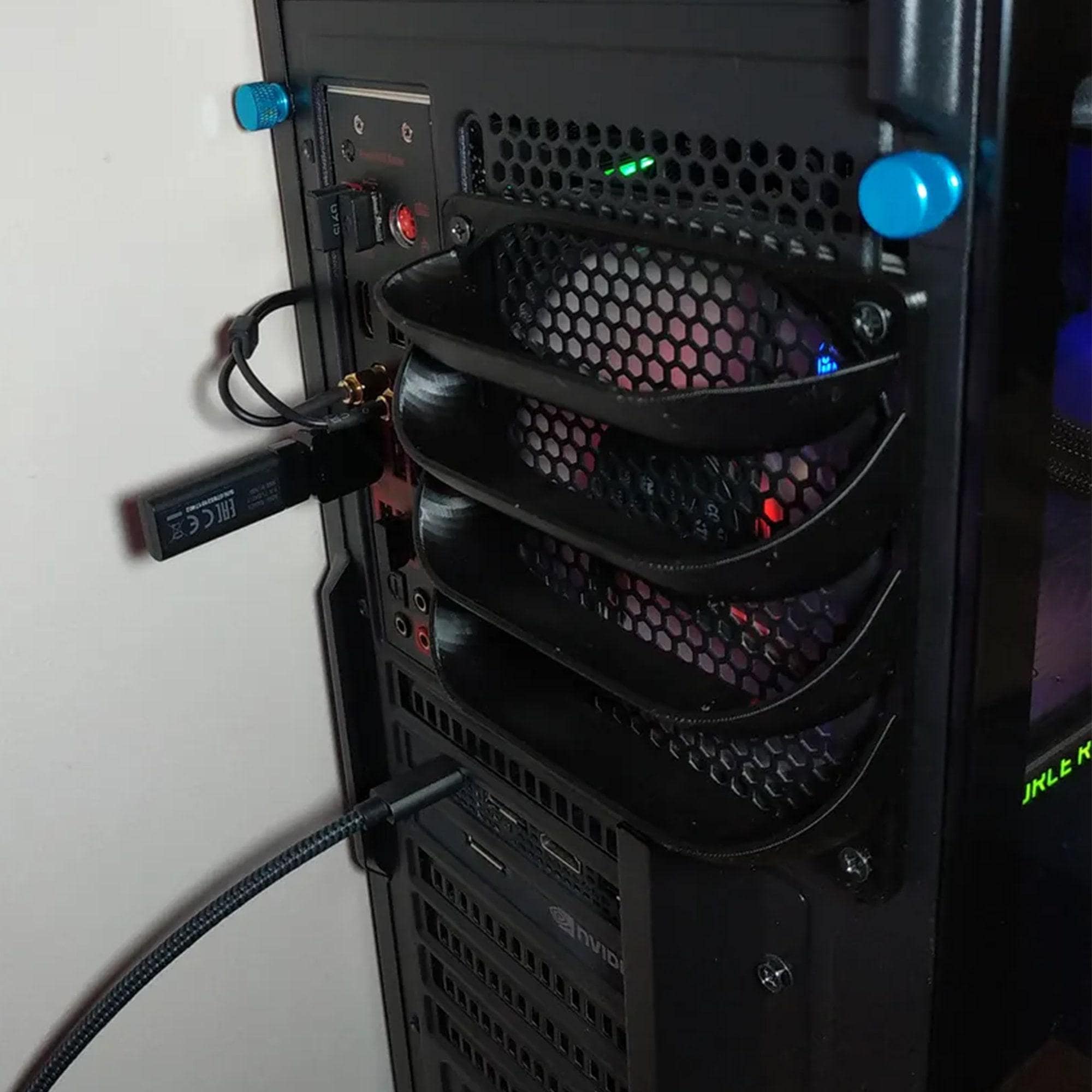 PC Fan Deflector for 120mm and 140mm, Airflow Duct, Computer Cooling ...