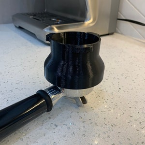Hands-Free Dosing Funnel for Breville Barista, 54mm Portafilter Accessory, Coffee Grounds Control, Barista Express Enhancer