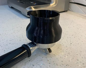 Hands-Free Dosing Funnel for 54mm Portafilter, Compatible with Breville Barista, Coffee Grounds Aid