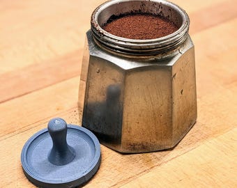 Coffee Tamper for Moka Pot, Espresso Grounds Flattener, Barista Tool, Stovetop Brew Accessory