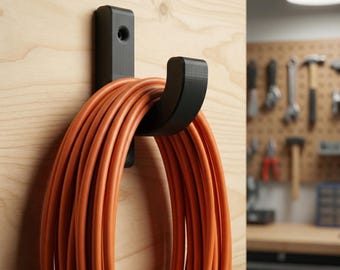 Heavy Duty Wall Hook, Multi-Purpose Hanger for Extension Cords and Ladders