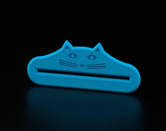 Cat Toothpaste Squeezer, Tube Roller for Bathroom, Cute Kitten Dispenser