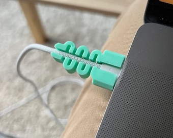 Cable Guard for MagSafe 3, Charger Cord Protector for MacBook, Connector Saver