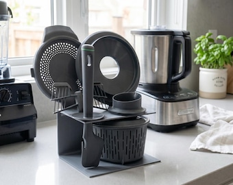 Accessory Organizer for Thermomix Bimby TM6, Countertop Blender Caddy
