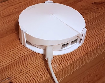 Wall and Ceiling Mount Compatible with TP-Link Deco M5 P7, Space-Saving Router Holder, Cable Organizer