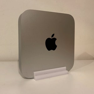 Apple Mac Mini Vertical Stand, Efficient Mac Mini Dock, Improved Mac Mini Cooling, Practical Mac Mini Holder, Unique Apple Mac Stand